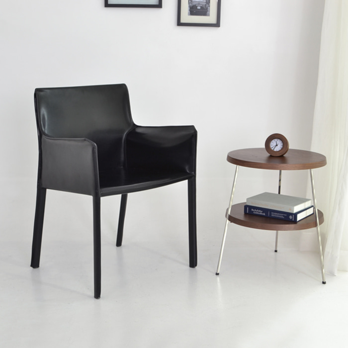 마룬 암체어. Maroon armchair (블랙)