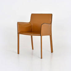 마룬 암체어. Maroon armchair (머스타드)