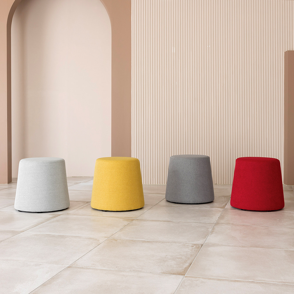 콘 스툴. Cone stool (라이트 그레이)