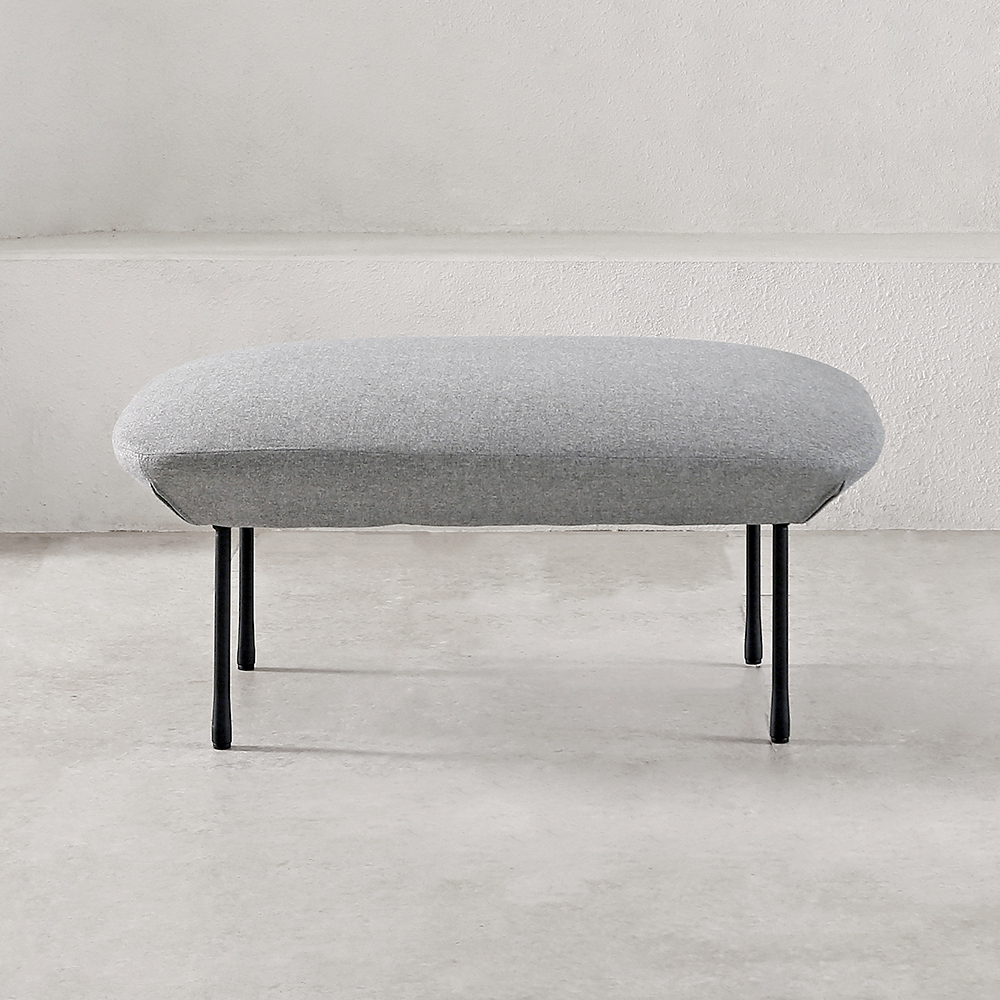 리파 싱글 벤치. Lipa single bench (그레이)
