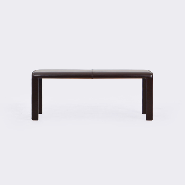 마룬 벤치. Maroon bench (다크브라운)