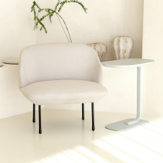 리파 싱글 소파. Lipa single sofa (크림)