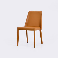 포플 체어. Fople chair (라이트 브라운)