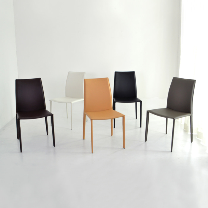 포룬 체어. Forun chair (크림오렌지)
