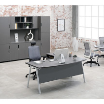 DHF-510B 에이라인 팀장용책상(목재가림판)