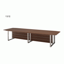 MEER-2501 미르 회의용테이블 2연결 (내추럴월넛)
