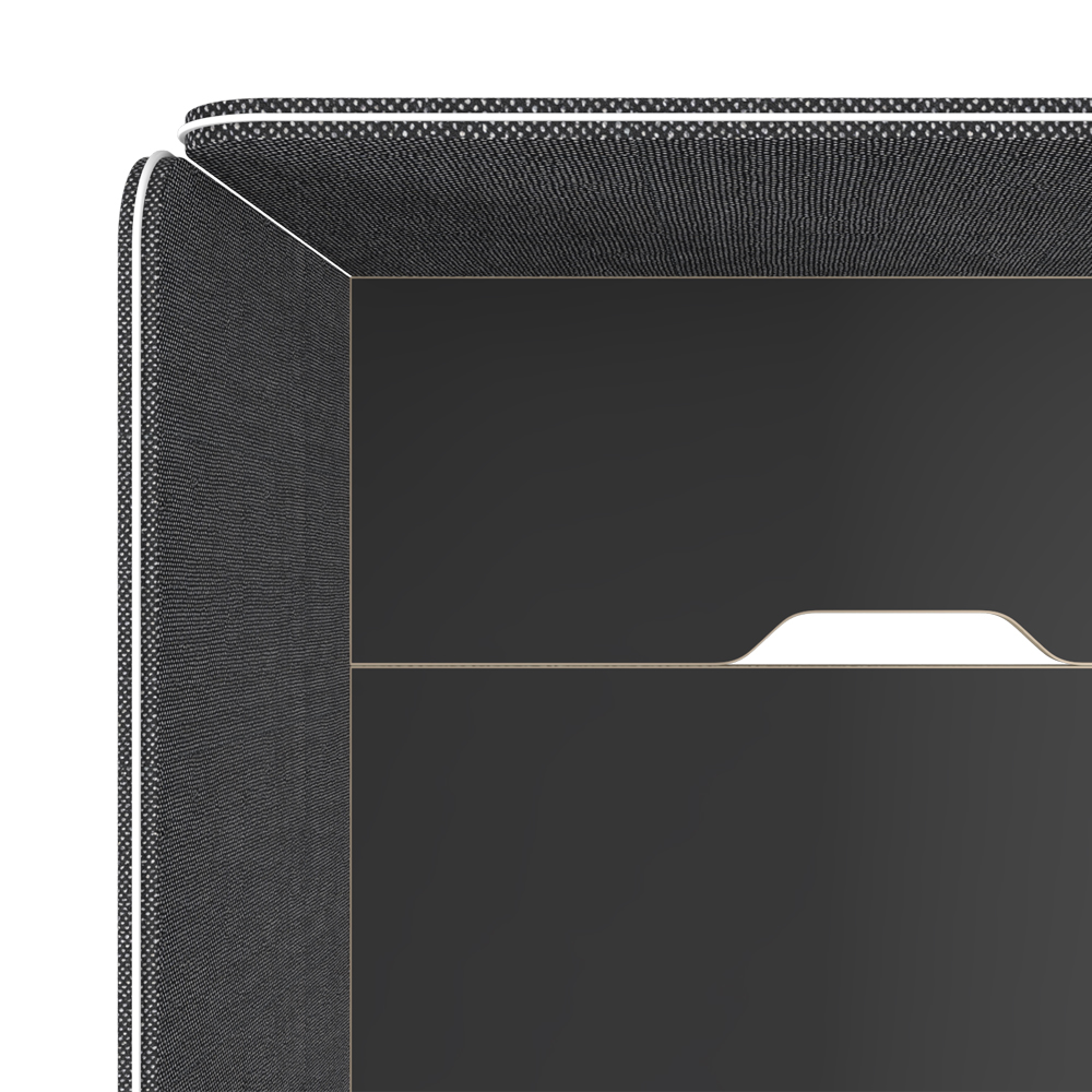 패브릭 풀스크린 (데님그레이)