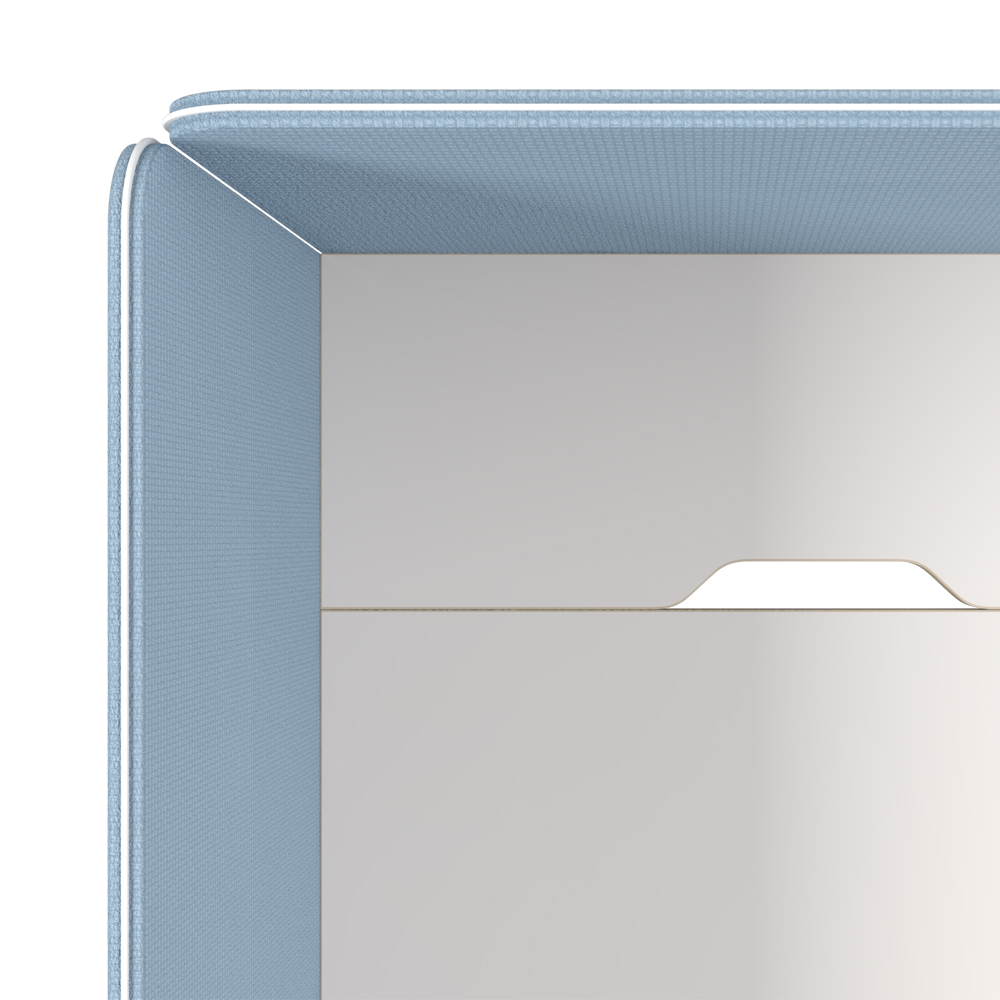 패브릭 풀스크린 (블루)