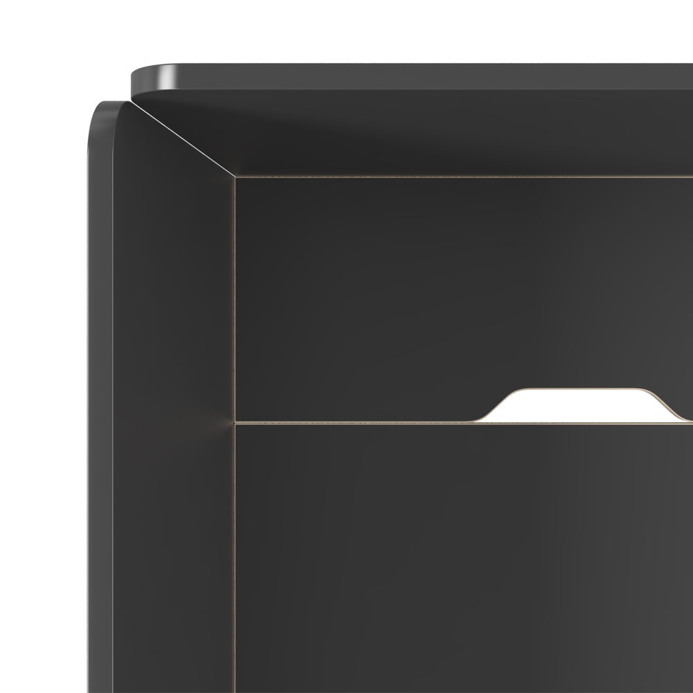 목재 풀스크린 (그라파이트)