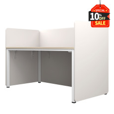 목재 풀스크린 (크림화이트)