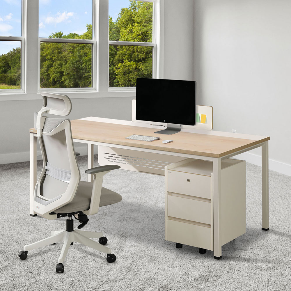 알테라 확장형 트레이 책상(메이플)