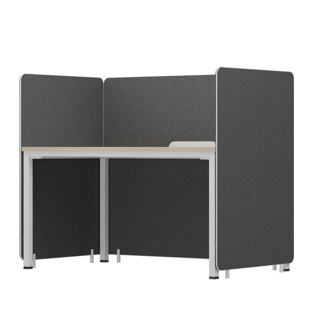 베르토 원터치 패브릭 파티션 (데님그레이)