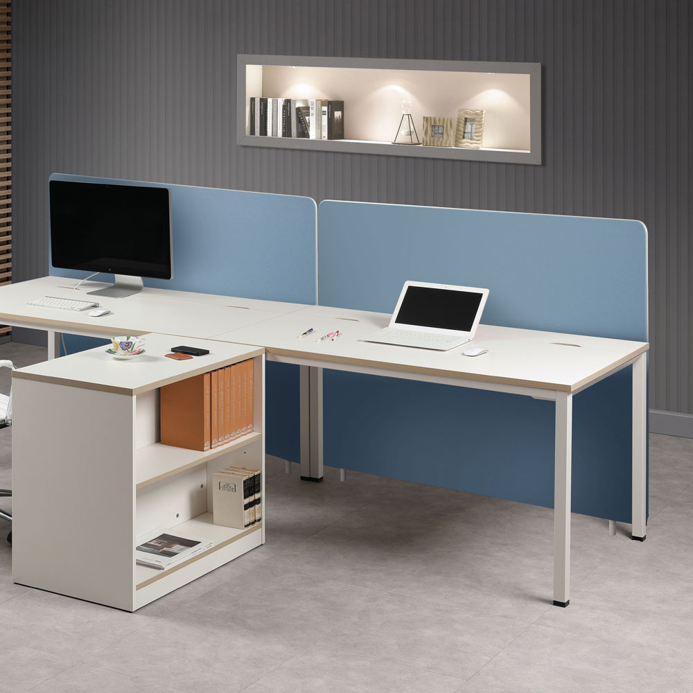 베르토 원터치 패브릭 파티션 (블루)