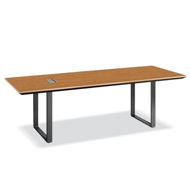 TLT-403(B타입) 티크 회의용 탁자(PTRⅢ-B타입)실버프레임